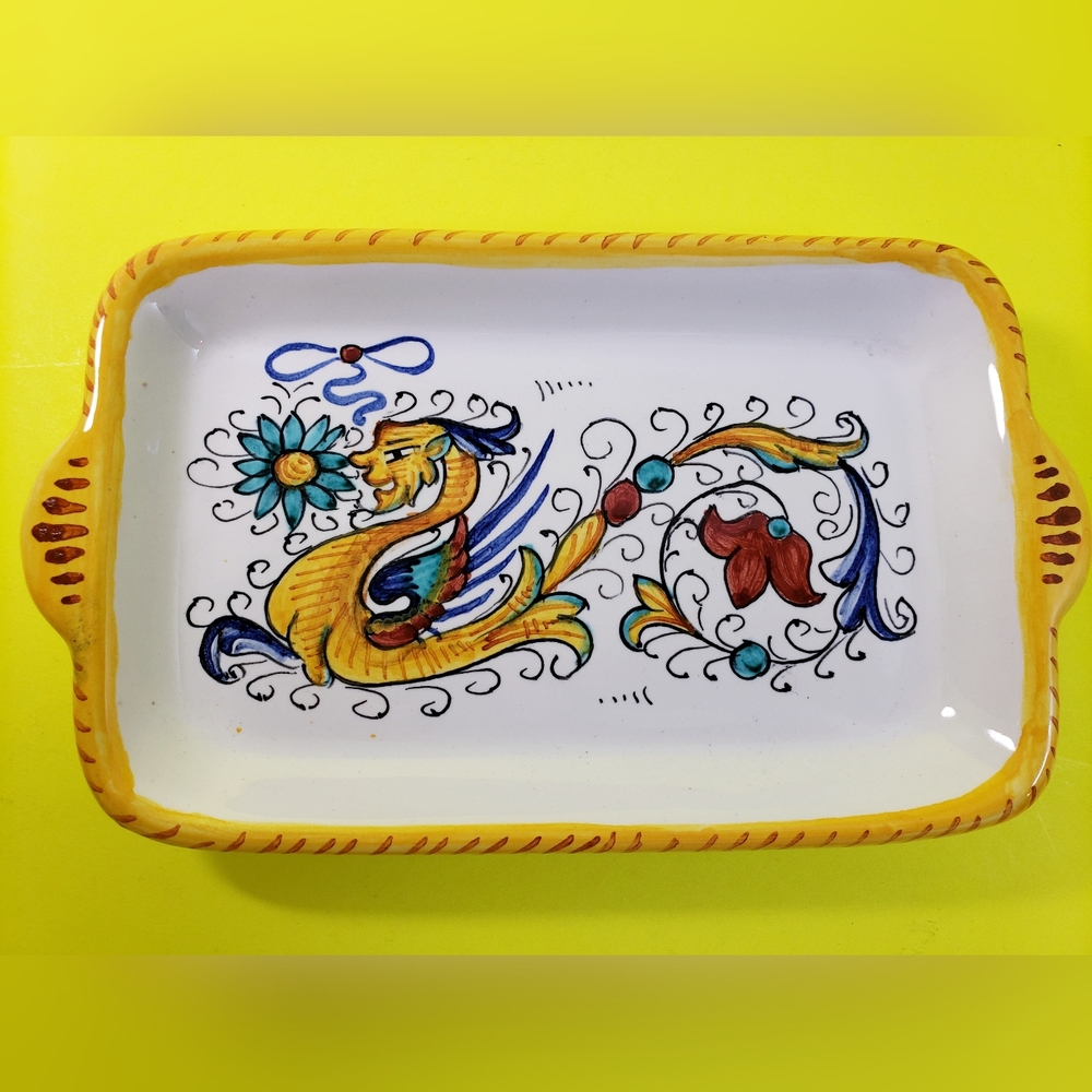 Fima Deruta Ceramic Serving Tray